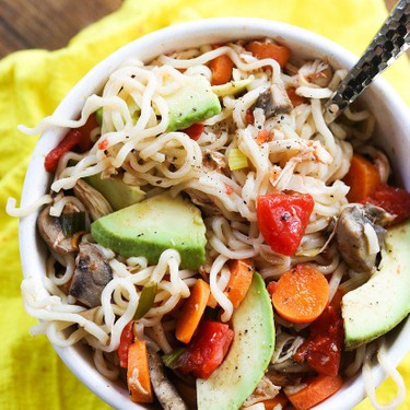 Ramen with Chicken and Veggies Recipe | SideChef