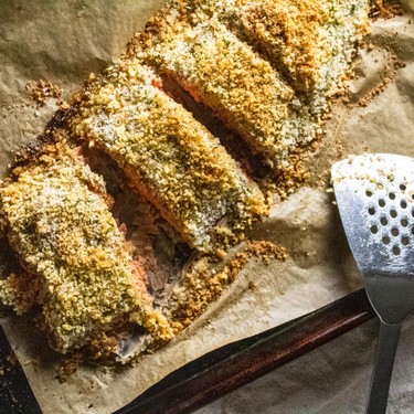 Dijon Panko-Crusted Salmon Recipe | SideChef