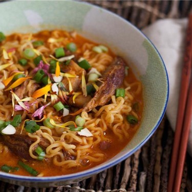 Chris Oh's Spicy Dorm Room Ramen Recipe | SideChef
