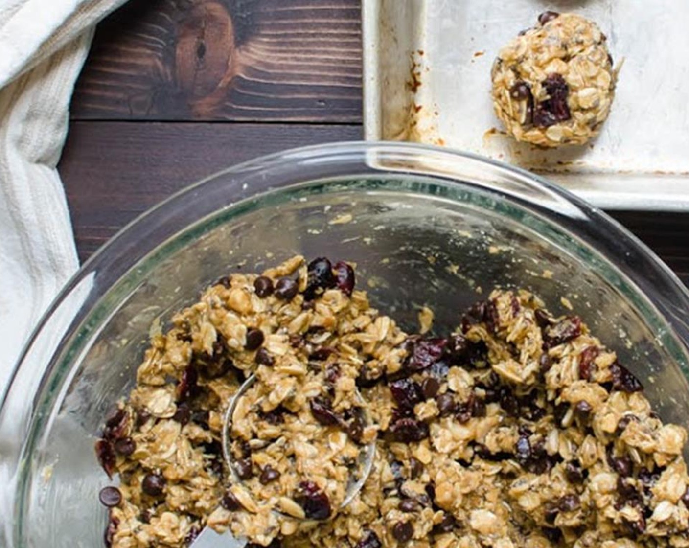 step 5 If you can make a ball that holds together, start rolling. If the mixture is still crumbly, add additional Almond Milk (2 Tbsp), one tablespoon at a time.