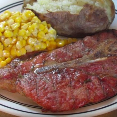 Grilled Rosemary and Thyme Pork Steak Recipe | SideChef