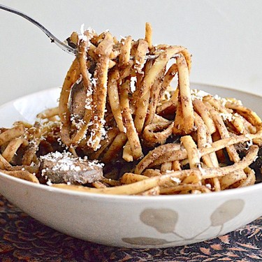 Balsamic Mushroom and Chicken Sausage Pasta Recipe | SideChef