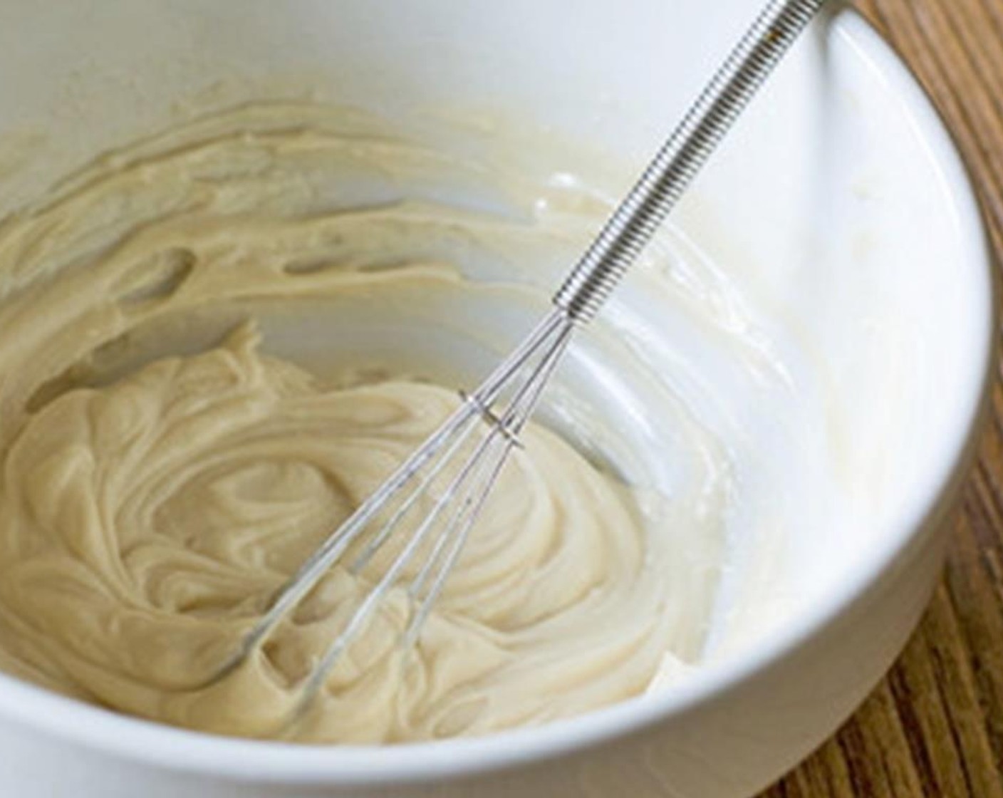 step 4 Put the balls in the freezer for 30 minutes. While cake bites are in the freezer, stir Goat Cheese (2 Tbsp), Vanilla Extract (1/2 tsp) and Maple Syrup (2 Tbsp) in small bowl and whisk until smooth.