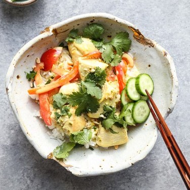 Homemade Chicken Green Thai Curry Recipe | SideChef