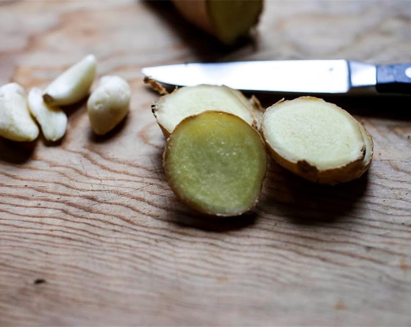 step 3 Slice the Fresh Ginger (3 Tbsp).