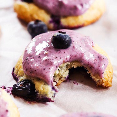 Blueberry Ice Cream Cookies Recipe | SideChef