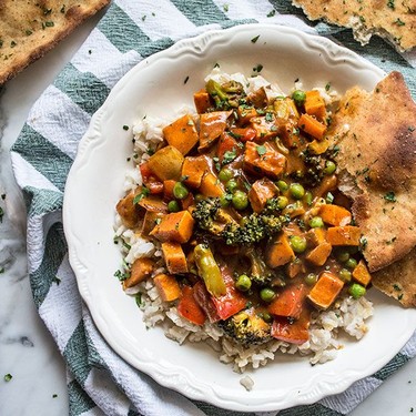 Tikki Masala Veggies and Rice Recipe | SideChef