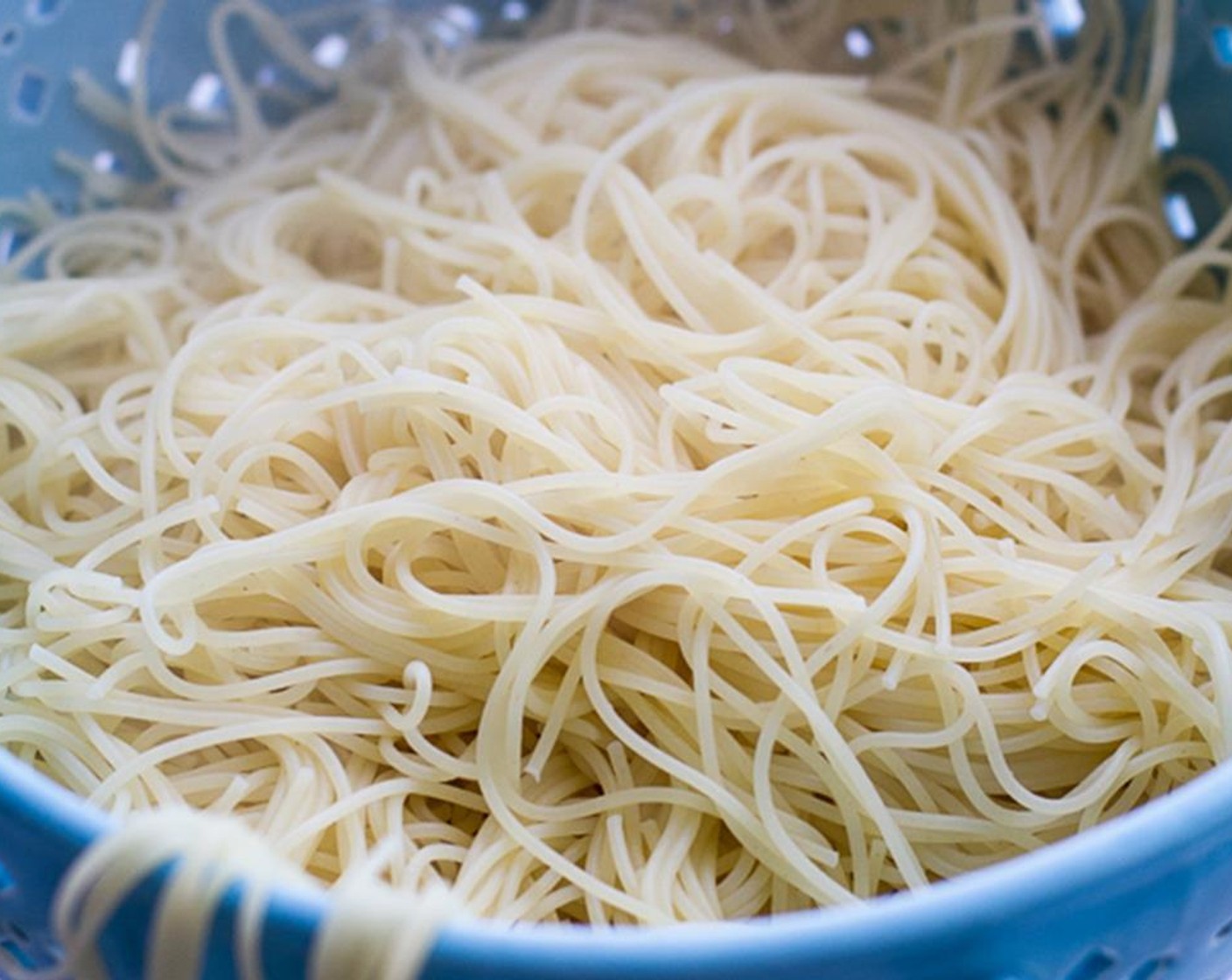 step 7 Boil the Pasta (2 lb) according to package directions. Drain and immediately toss the hot pasta with the pesto.