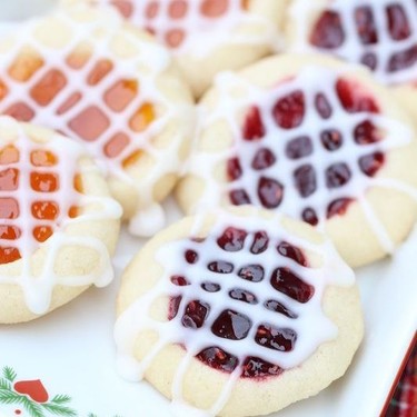 Almond & Jam Shortbread Cookies Recipe | SideChef
