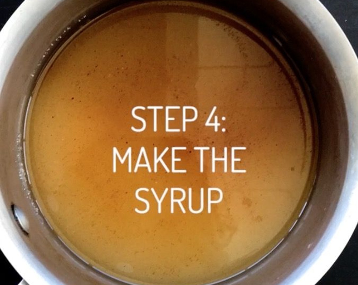 step 4 Boil the Granulated Sugar (7 cups), Distilled White Vinegar (2 cups), Ground Cloves (1/2 tsp), and Ground Cinnamon (1/2 tsp).