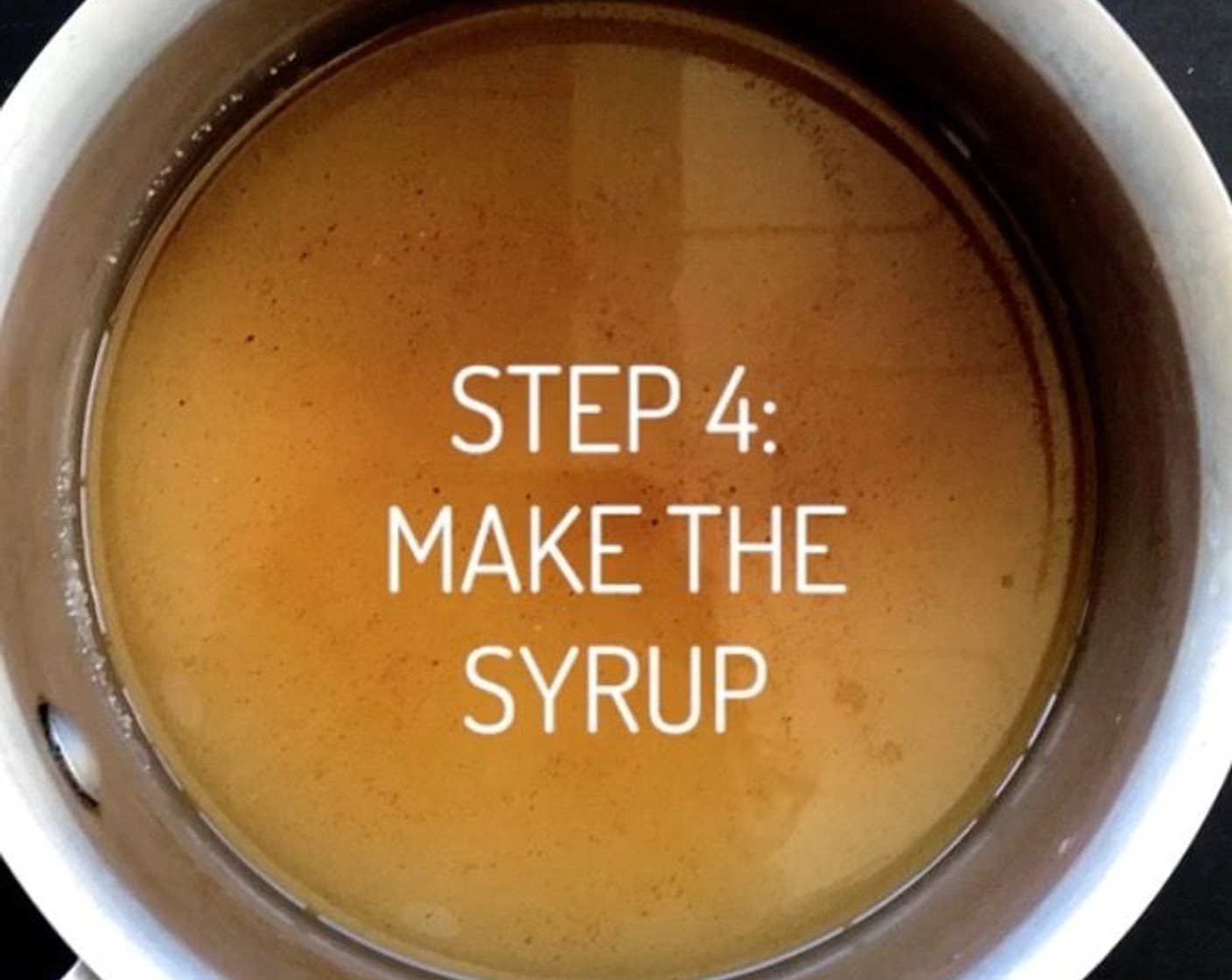 step 4 Boil the Granulated Sugar (7 cups), Distilled White Vinegar (2 cups), Ground Cloves (1/2 tsp), and Simply Organic Cinnamon, Ground (1/2 tsp).