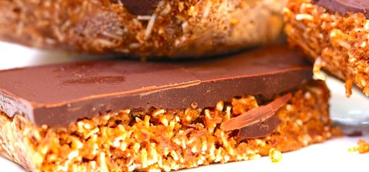 No-Bake Chocolate Almond Butter Bars Recipe | SideChef