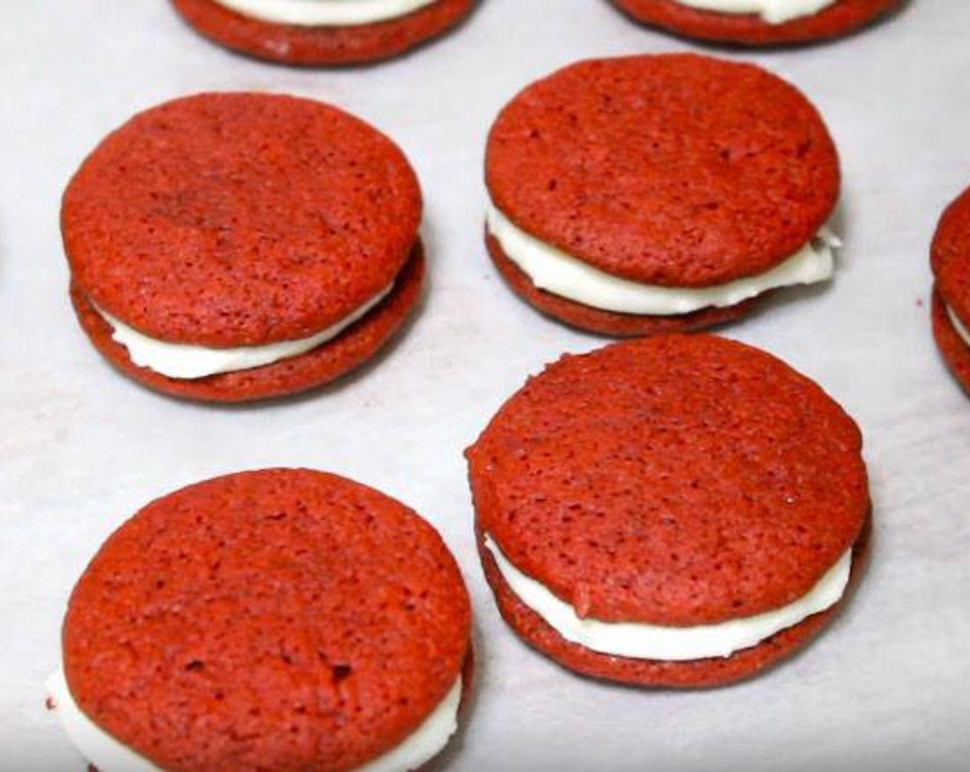 Red Velvet Oreo Cookies