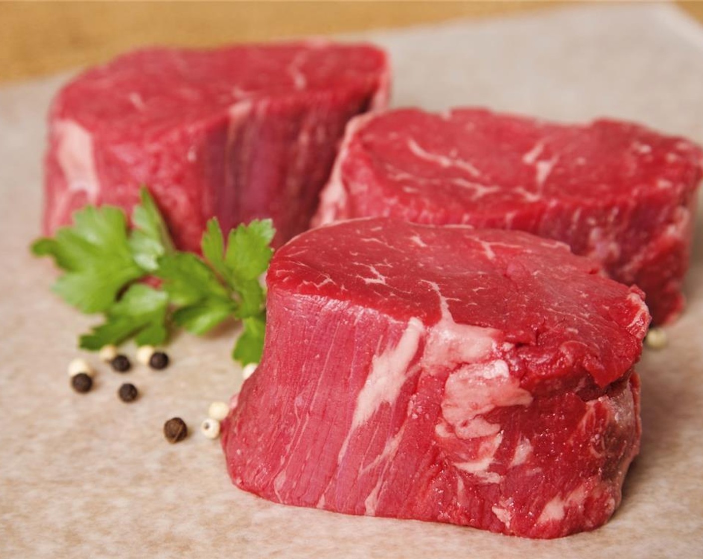 step 1 Season Filet Mignon (4) with Salt (to taste) and Ground Black Pepper (to taste) and arrange in a single layer in a large baking dish.