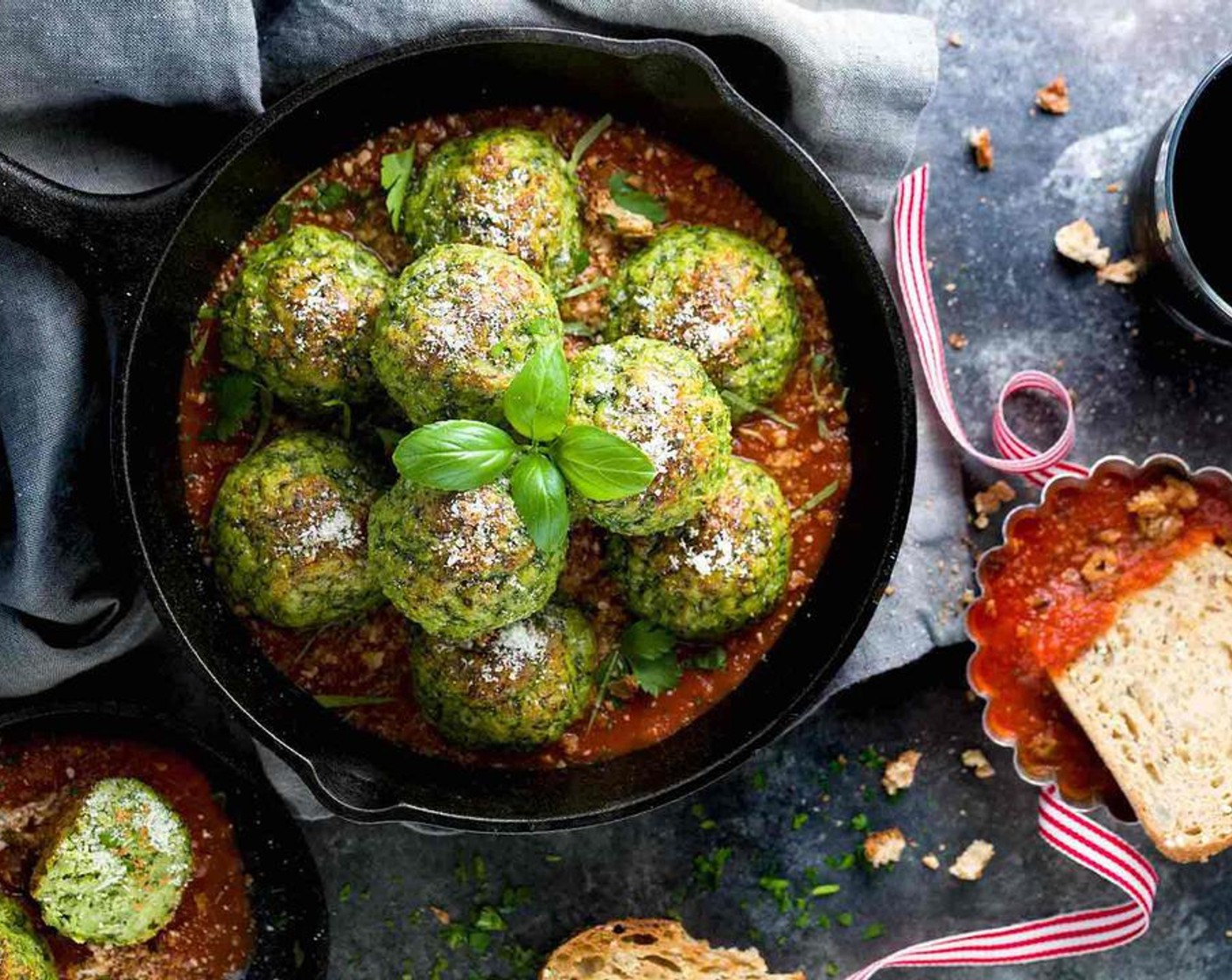 Chicken Florentine Meatballs