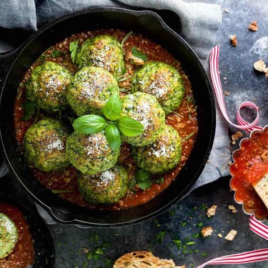 Chicken Florentine Meatballs Recipe | SideChef