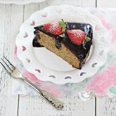 Banana Cake With Chocolate Icing Recipe | SideChef