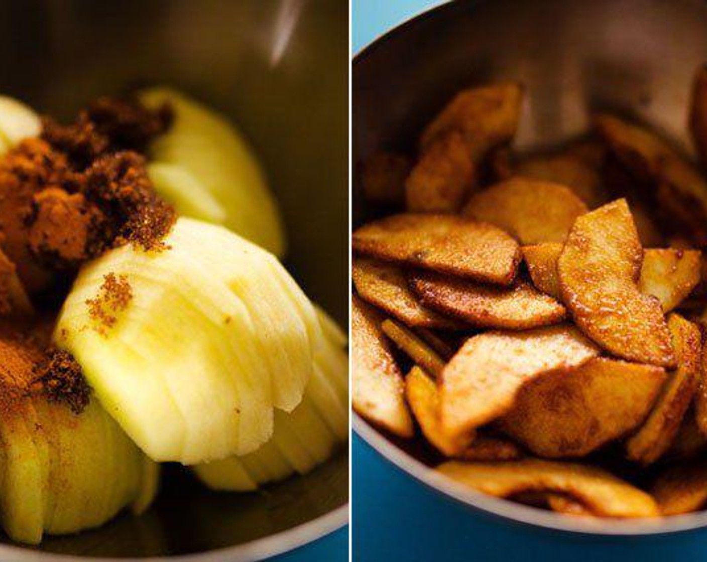 step 2 Gently combine Granny Smith Apples (3), Brown Sugar (1 Tbsp), Simply Organic Cinnamon, Ground (1 tsp), 1 teaspoon lemon juice, and All-Purpose Flour (1 Tbsp). Set aside.