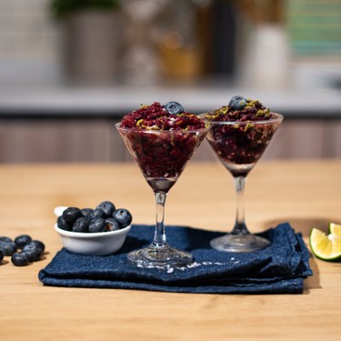 Chili-Lime Blueberry Granita Recipe | SideChef