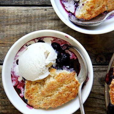 Cook's Illustrated Blueberry Cobbler Recipe | SideChef