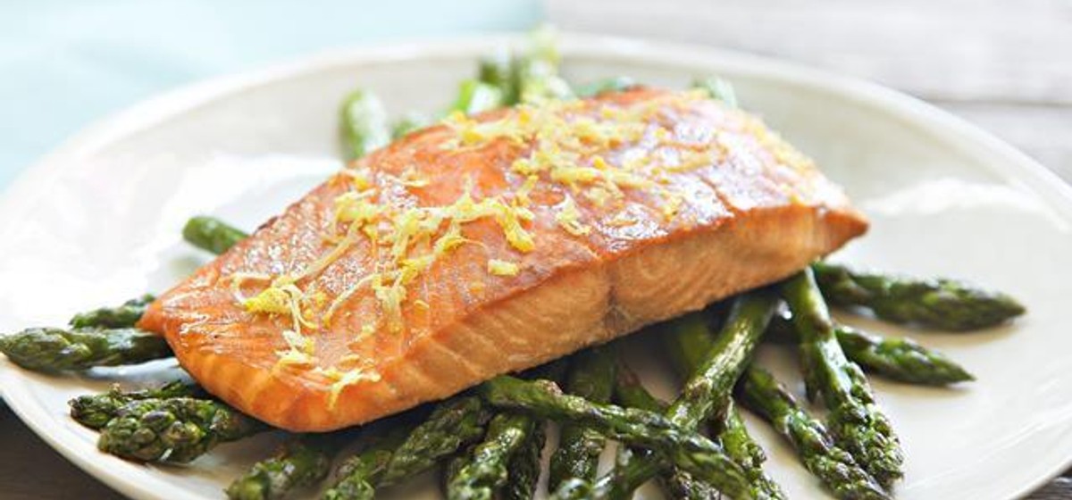 Dijon Salmon and Roasted Asparagus Recipe | SideChef