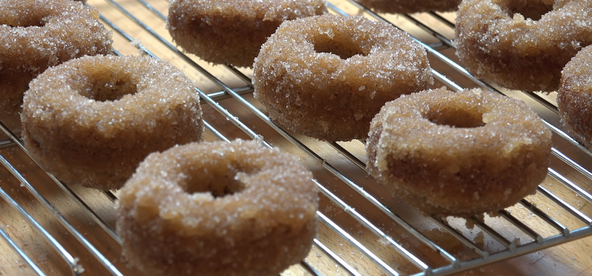 Oven Baked Cinnamon Donuts Recipe SideChef