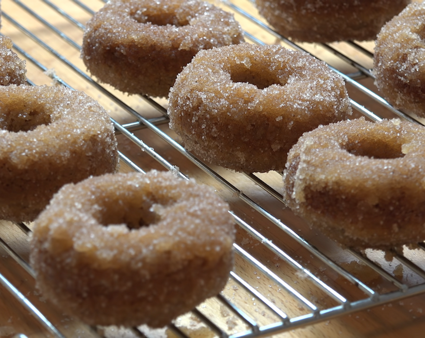 Oven Baked Cinnamon Donuts