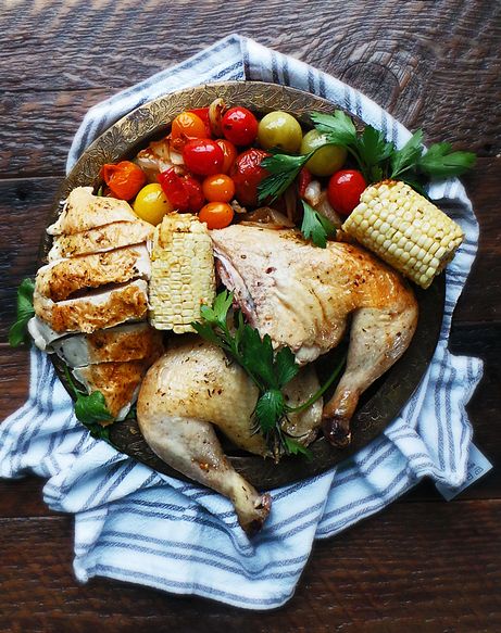 Whole Roast Summer Chicken Recipe | SideChef