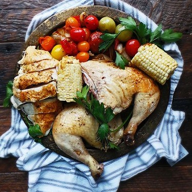 Whole Roast Summer Chicken Recipe | SideChef