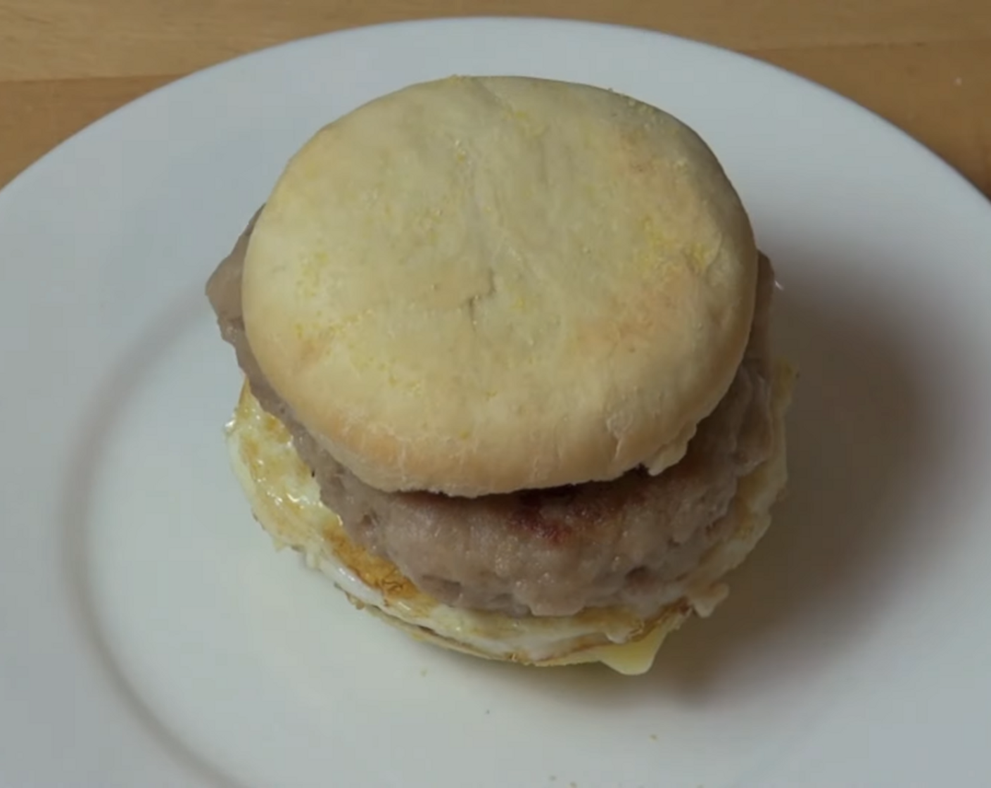Home Made Sausage and Egg McMuffins