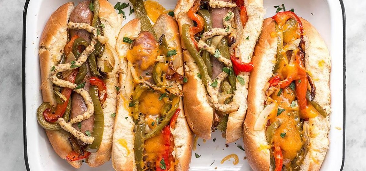Roasted Bratwurst With Peppers And Onions Recipe | SideChef