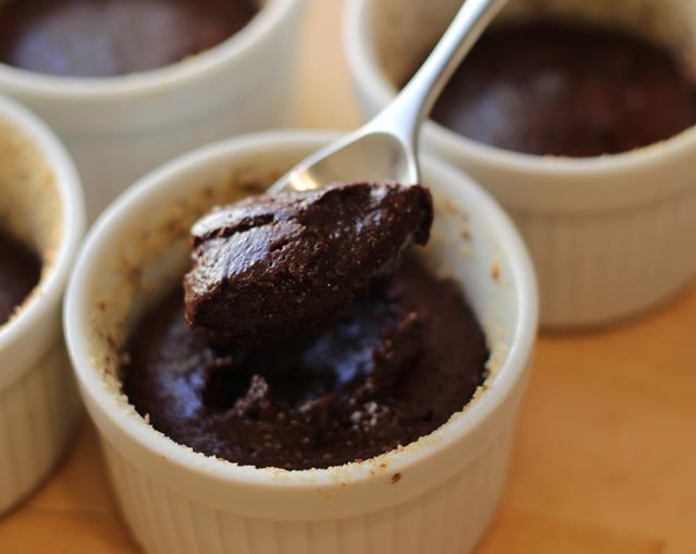 Gluten-Free Dark Chocolate Lava Pots