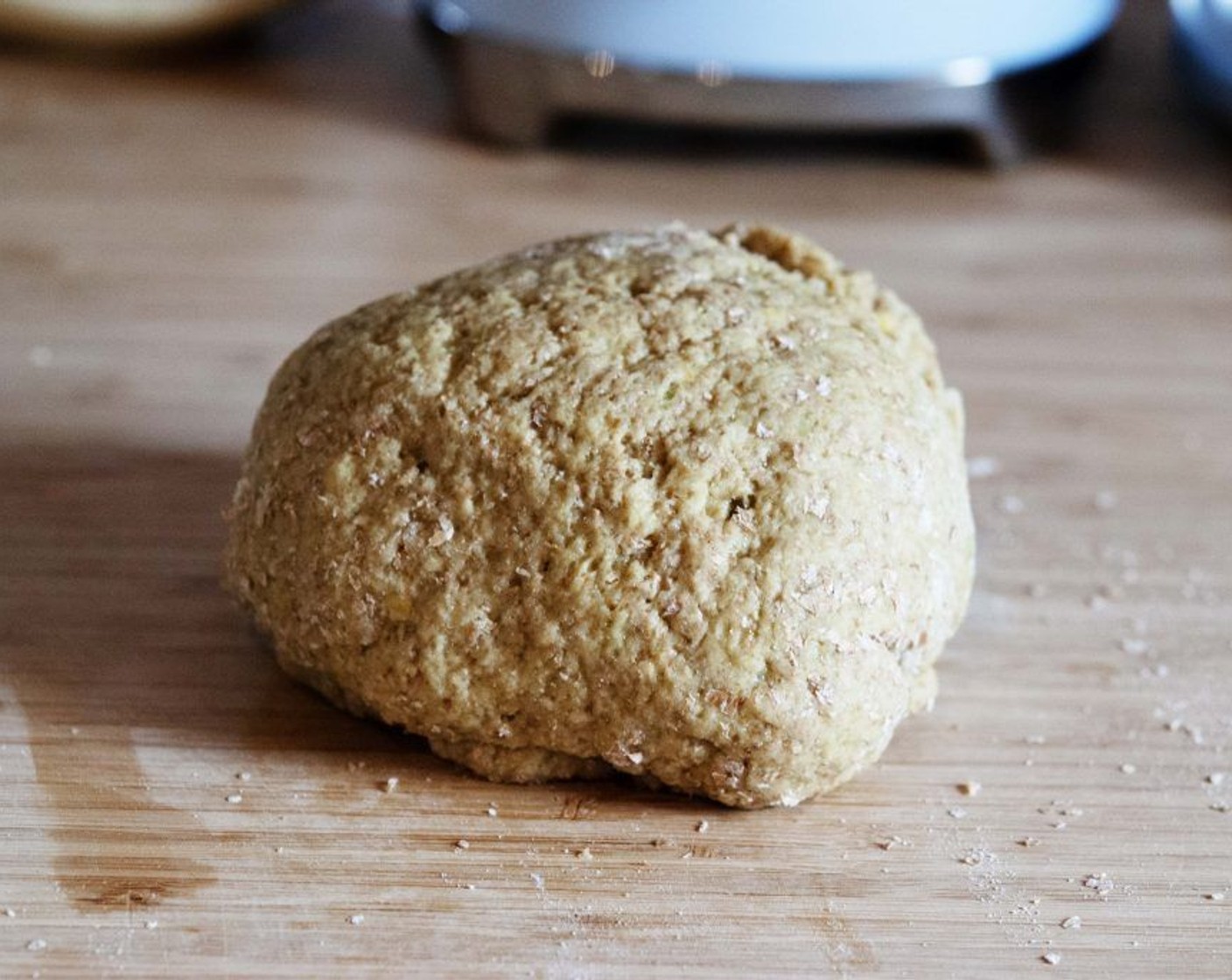 step 4 Mix wet ingredients with dry ones, start using a wooden spoon and then with your hands. You will get a very soft dough. Cover in plastic wrap and refrigerate for at least 1 hour.