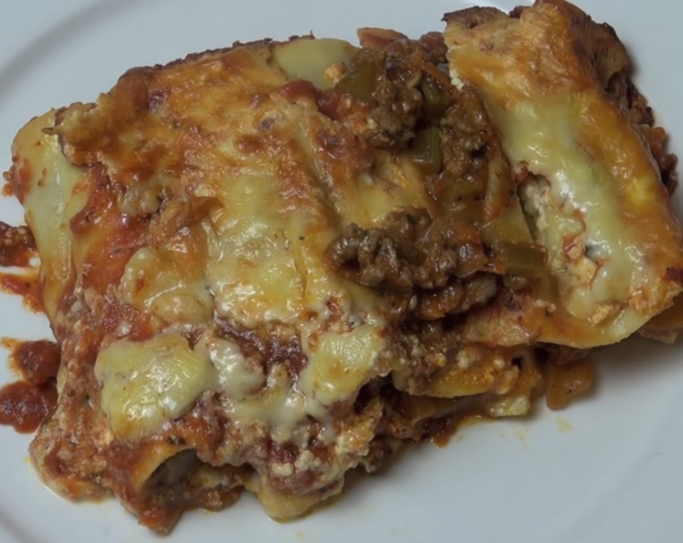 Beef and Vegetable Cannelloni