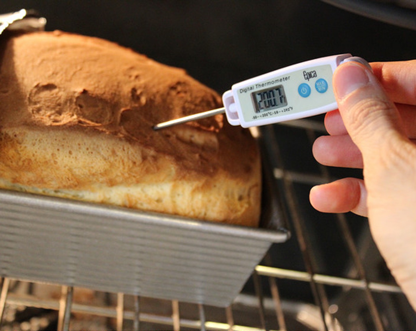 step 9 Bake for approx. 35-45 minutes. If the crust is darkening too quickly, you can cover it with foil with tent open ended and return to baking until done.