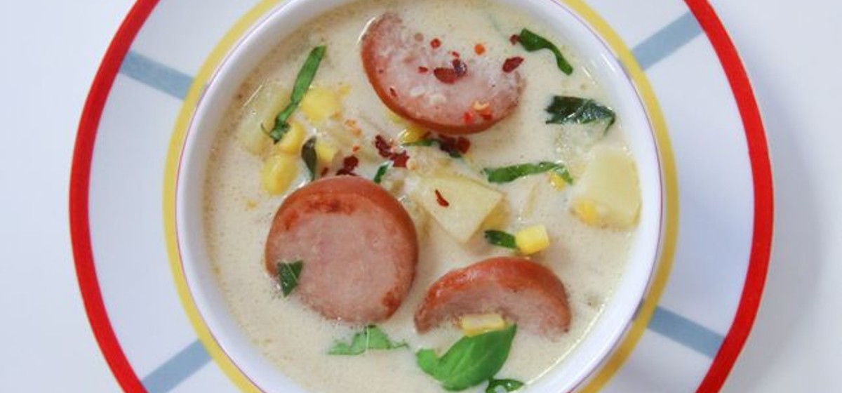 Corn Chowder with Sausage Recipe | SideChef