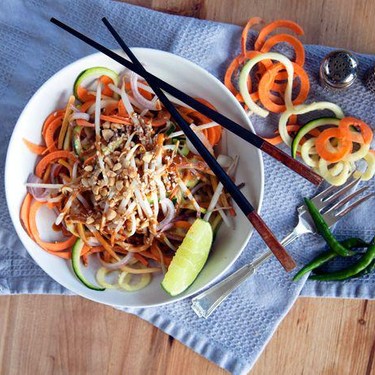 Raw Vegan Pad Thai Recipe | SideChef