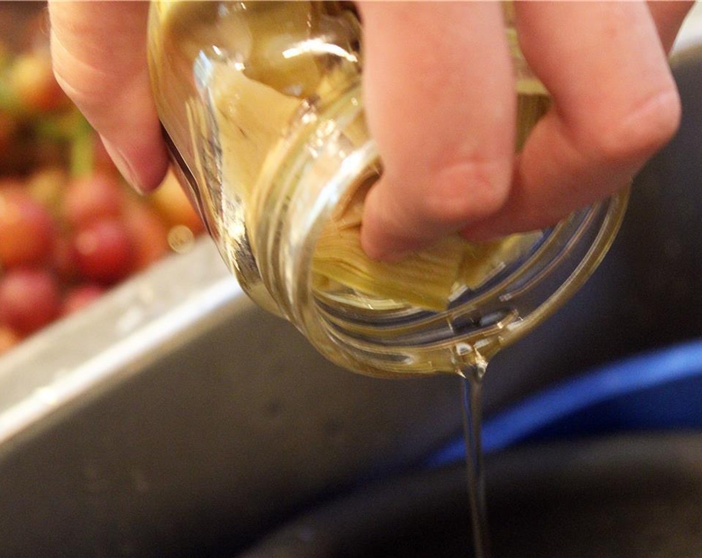 step 3 If using jarred Artichoke Hearts (1 cup), drain the artichokes fully.