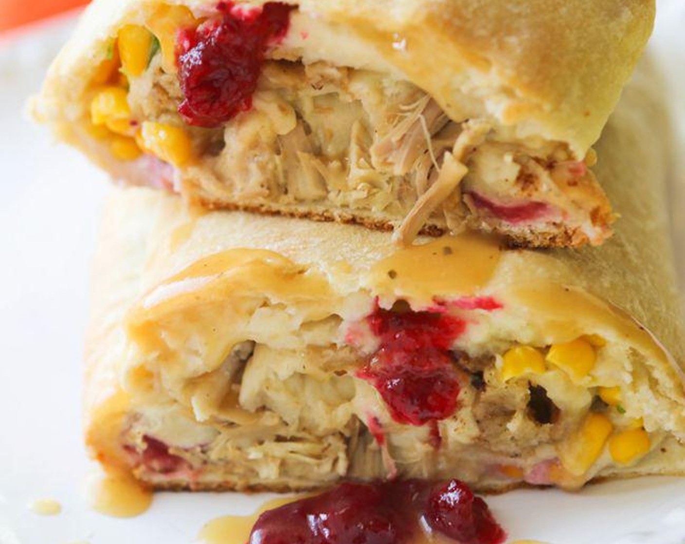 Thanksgiving Leftovers Stromboli