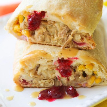 Thanksgiving Leftovers Stromboli Recipe | SideChef