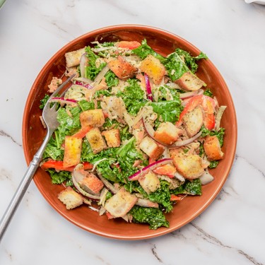 Grilled Chicken Salad and Creamy Pesto Ranch Recipe | SideChef