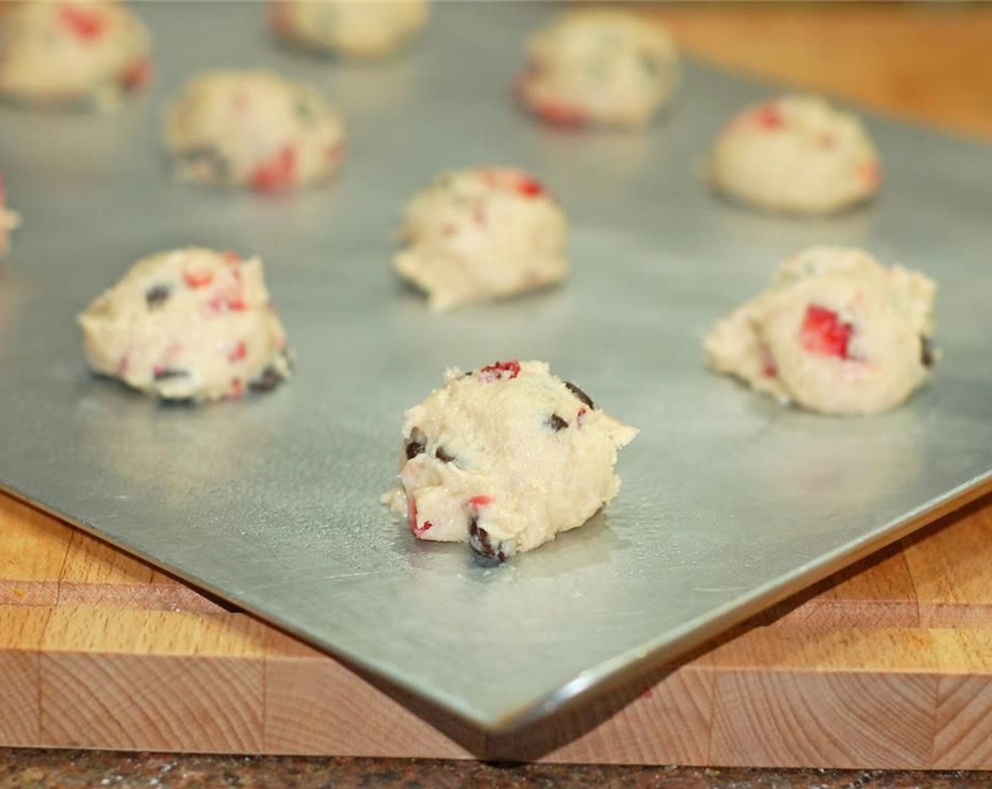 step 7 Drop by spoonful on a greased cookie sheet about 2-inches apart.