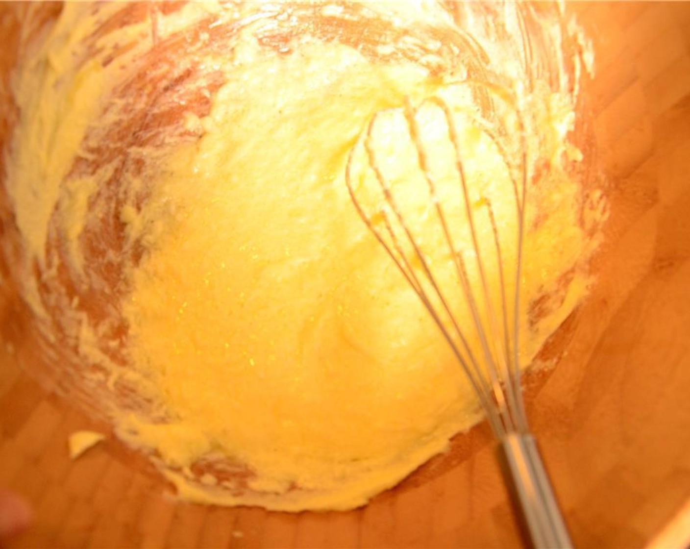 step 6 Mix the sugar and butter together.