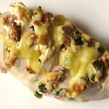 Cheesy Bacon Hasselback Chicken Recipe | SideChef
