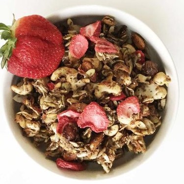 Strawberry Grain-Free Granola Recipe | SideChef