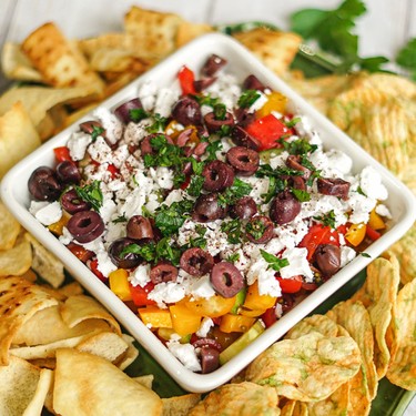 Vegan Greek Salad Dip Recipe | SideChef
