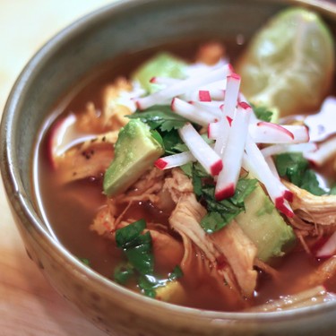 Pozole Rojo con Pollo Recipe | SideChef