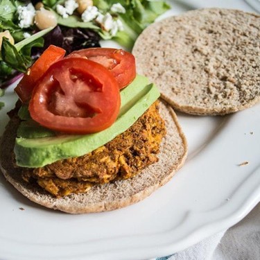 Butternut Squash Veggie Burgers Recipe | SideChef