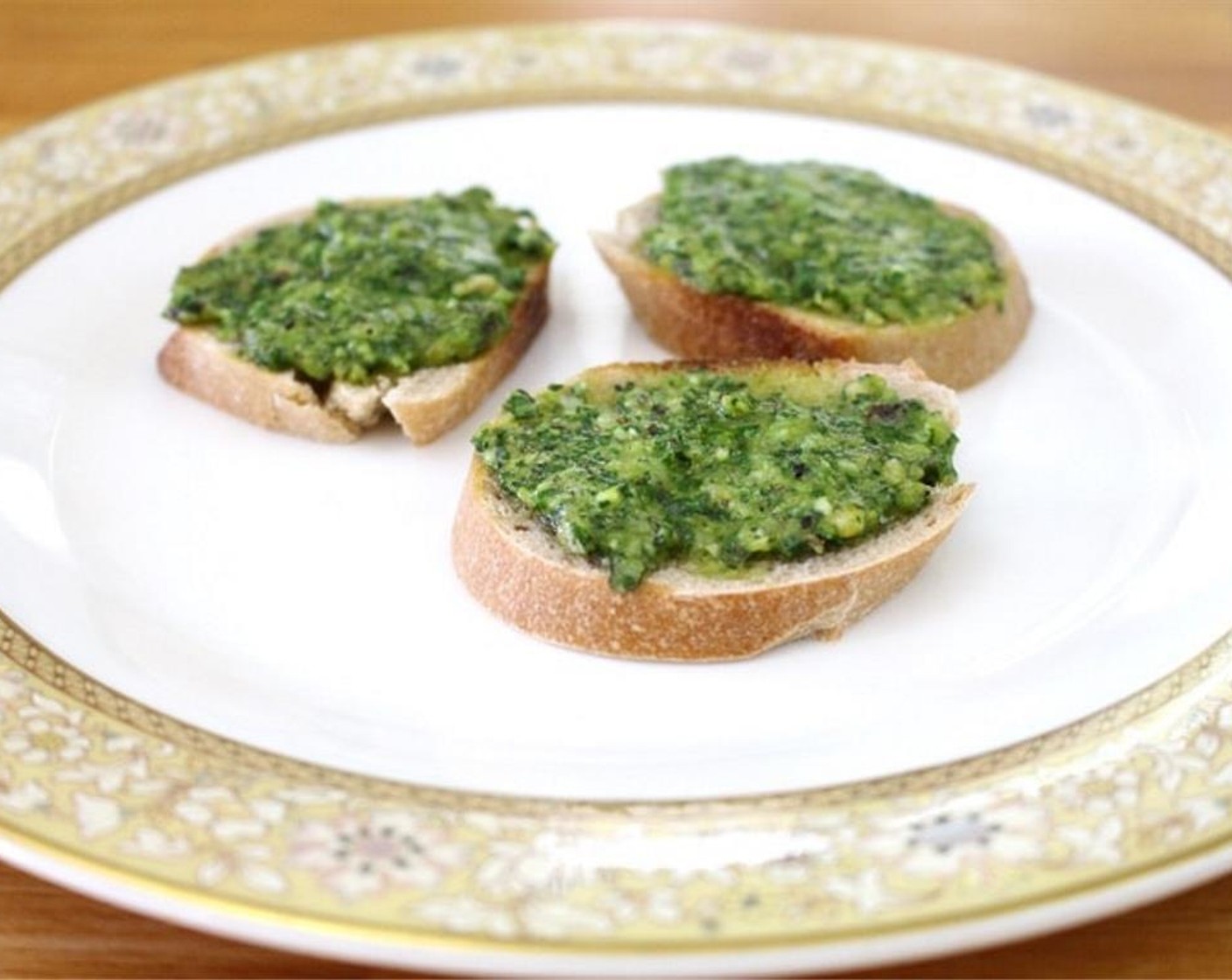 step 3 Spread mixture on bread. Either broil for 2-5 minutes (watch it carefully so it doesn't burn), bake until bubbly and browned, or put between the Bread (1 loaf), wrap in foil, and bake until warmed through.