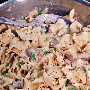 Easy Smoky Mushroom Stroganoff Recipe | SideChef